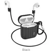 Dėklas Hoco Airpods WB10 1/2 TPU juodas