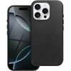 Oem Dėklas Leather Mag Cover (MagSafe) skirtas iPhone 15 Plus juodas