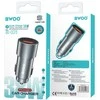 Įkroviklis automobilinis Bwoo (CC73) (1xUSB; 1xUSB-C; 38W) juodas