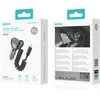Įkroviklis automobilinis Bwoo (CC96C) (1xUSB, 1xUSB-C 30W) su USB-C laidu juodas