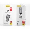 Įkroviklis automobilinis Dudao R4Pro (1xUSB; 5A; 22,5W) pilkas