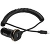 Įkroviklis automobilinis Hoco Z14 USB + "lightning" (5V 3.1A) juodas
