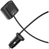 Partner Telecom Įkroviklis automobilinis Hoco Z35 Quick Charge 18W (2xUSB 1xType-C 3A) juodas