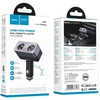 Smart dual cigarette lighter car charger Hoco 2 lighter jungtys max 240W/24V Z65 juodas