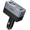 Automobilinis įkroviklis Hoco 1xUSB A + 2xUSB C+1x cigarečių degiklio jungtis PD QC3.0 max 165W/24V Z65A juodas