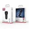Įkroviklis automobilinis XO Design CC42 (1xUSB; 1xUSB-C; 38W) juodas