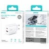 Įkroviklis Bwoo (CDA207) (1xUSB-C; 1xUSB 36W) baltas
