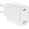 Įkroviklis NCC (USB-C) (20W) baltas