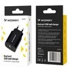 Įkroviklis Wozinsky (WGWCB) (1xUSB-C;1xUSB 3A 20W) juodas