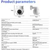 IP kamera XO (CR10) Solar 7.5W (Wi-Fi) (2k) su mikrofonu