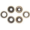 iPhone 13 Pro Max kameros stikliukas su rėmeliu Gold (3pcs) ORG
