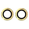 iPhone 14/14 Plus kameros stikliukas su rėmeliu Geltona (2pcs) ORG