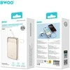 Wekome Išorinė baterija POWER BANK Bwoo (BO-P80) 10000mAh (1xUSB-C; 22.5W) su USB-C laidu auksinis