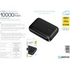 Išorinė baterija POWER BANK Platinet 10000mAh (1xUSB; 1xType-C; 20W) juoda