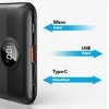 Išorinė baterija POWER BANK VEGER S11 10000mAh (Type-C; MicroUSB; 22.5W) juoda