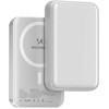 Wozinsky WRW349YWS 10,000 mAh Magnetic Power Bank - baltos spalvos
