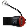 Kortelių skaitytuvas (Micro SD, USB 2.0) juodas