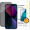 LCD apsauginis stikliukas "Wozinsky Privacy 5D Full Glue" Apple iPhone 14/13/13 Pro pritaikytas dėklui Anti Spy