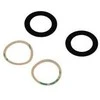 OnePlus 9 kameros stikliukas Juodas (2pcs) (only lens) ORG