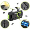 Realprices Radijo imtuvas RC-K-1394 su saulės elementu (FLASHLIGHT POWERBANK 4000mAh AM FM SOS USB)