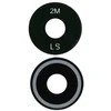 Samsung A03 A035 kameros stikliukas Juodas (Lens2) originalus (service pack)