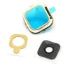Samsung A500 A5 kameros stikliukas auksinis HQ