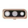 Samsung A505 A50 2019/A705 A70 2019 kameros stikliukas su rėmeliu rausvas (Coral) ORG