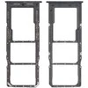 SIM kortelės laikiklis Samsung A13 A135/A137 Juodas originalus (service pack)