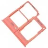 SIM kortelės laikiklis Samsung A202 A20e 2019 Coral originalus (service pack)