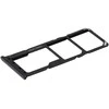 SIM kortelės laikiklis Samsung A226 A22 5G Juodas originalus (service pack)