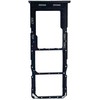 SIM kortelės laikiklis Samsung A236 A23 5G Juodas originalus (service pack)
