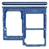 SIM kortelės laikiklis Samsung A315 A31 2020 Prism Crush Mėlyna originalus (service pack)