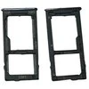 SIM kortelės laikiklis Samsung A426 A42 5G Juodas originalus (service pack)