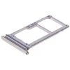 SIM kortelės laikiklis Samsung S10e/S10/S10+ DUAL Baltas/Sidabrinis originalus (used Grade A) (Atnaujinta)