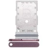 SIM kortelės laikiklis Samsung S908 S22 Ultra Dual Burgundy originalus (service pack)