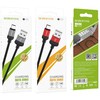 USB kabelis BOROFONE BX28 Dignity microUSB pilkas 1m