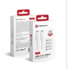 USB kabelis Forcell (C339) "USB-C (Type-C) to USB-C (Type-C)" (100W 5A) baltas 3M