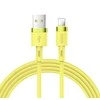 USB kabelis Joyroom (S-1224N2) lightning (2.4A) 1.2m geltonas