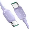 Kabelis S-CC100A14 100 W USB C į USB C Joyroom / 100 W / 1.2 m (violetinė)