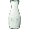 Šlapias buteliukas, 530 ml, Weck, 6 vnt.