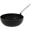 De Buyer Wok keptuvė, 28 cm, intensyviai šokoladinė