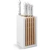 Wusthof Peilio blokas su 5 peiliais, Classic Baltas