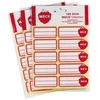 Jetworld Weck labels, 100 pcs