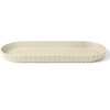 BlimPlus CREAM Lėkštė, 37,5x15 cm, kreminė, „Paestum“ kolekcija