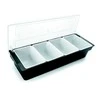 Paderno Spice container, 50x16x9 cm with 4 containers 750 ml in set