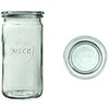 Weck Cylinder jar, 340 ml, with lid, Zylinder, 6 pcs