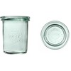 Weck Stiklainis, 160 ml, su dangteliu, Mini-Sturz, 12 vnt.