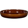 Cosy Trendy STONE Gili lėkštė 24 cm gintaro spalvos