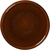Secret De Gourmet AKMENS plokščia lėkštė 24 cm gintaro spalvos