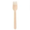 Verlo Bamboo Vienkartinės šakutės, 16 cm, bambukinės, 100 vnt.